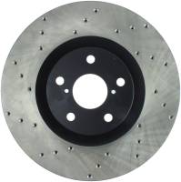 StopTech Sport Cross Drilled Brake Rotor Front Right 128.44171R