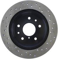 Stoptech - StopTech Sport Cross Drilled Brake Rotor Rear Right 128.45024R - Image 2