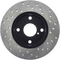 Stoptech - StopTech Sport Cross Drilled Brake Rotor Front Right 128.45034R - Image 2