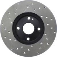 Stoptech - StopTech Sport Cryo Cross Drilled Brake Rotor Front Left 128.45040CL - Image 2