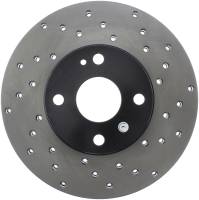 StopTech Sport Cross Drilled Brake Rotor Front Left 128.45040L