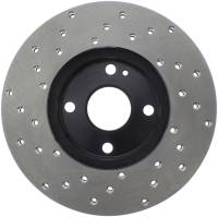 Stoptech - StopTech Sport Cross Drilled Brake Rotor Front Left 128.45040L - Image 2