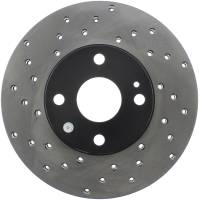 StopTech Sport Cross Drilled Brake Rotor Front Right 128.45040R