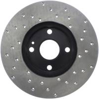 Stoptech - StopTech Sport Cross Drilled Brake Rotor Front Right 128.45040R - Image 2