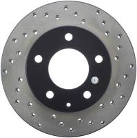 StopTech Sport Cross Drilled Brake Rotor Front Left 128.45048L