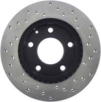 Stoptech - StopTech Sport Cross Drilled Brake Rotor Front Right 128.45048R - Image 2