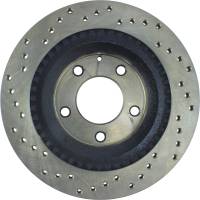 StopTech - StopTech Sport Cryo Cross Drilled Brake Rotor; Rear Left - Image 5