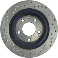 StopTech - StopTech Sport Cross Drilled Brake Rotor; Rear Left - Image 1