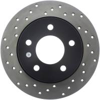 StopTech Sport Cross Drilled Brake Rotor Rear Right 128.45066R