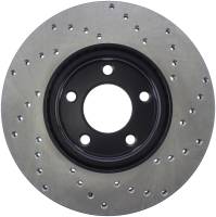 StopTech Sport Cross Drilled Brake Rotor Front Right 128.45069R