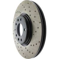 Stoptech - StopTech Sport Cryo Cross Drilled Brake Rotor Front Left 128.45073CL - Image 3