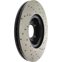 Stoptech - StopTech Sport Cryo Cross Drilled Brake Rotor Front Right 128.45073CR - Image 3