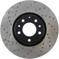 Stoptech - StopTech Sport Cross Drilled Brake Rotor Front Right 128.45073R - Image 2