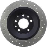 StopTech Sport Cross Drilled Brake Rotor Rear Right 128.45074R