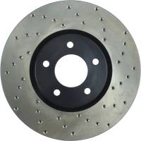 Stoptech - StopTech 2007-2013 Mazda 3 2.3L Cryo Drilled Left Front Brake Rotor - 128.45078CL - Image 4