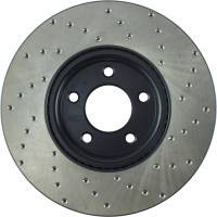 Stoptech - StopTech 2007-2013 Mazda 3 2.3L Cryo Drilled Right Front Brake Rotor - 128.45078CR - Image 2