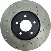 Stoptech - StopTech Sport Cross Drilled Brake Rotor Front Left 128.45078L - Image 1