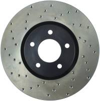 Stoptech - StopTech Sport Cross Drilled Brake Rotor Front Right 128.45078R - Image 2