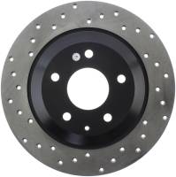 StopTech Sport Cross Drilled Brake Rotor Rear Right 128.45083R