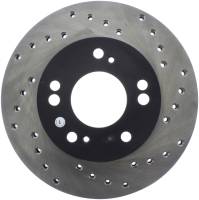 Stoptech - StopTech Sport Cross Drilled Brake Rotor Front Left 128.46042L - Image 2