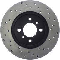 Stoptech - StopTech Sport Cross Drilled Brake Rotor Front Right 128.46060R - Image 2