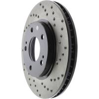 Stoptech - StopTech Sport Cryo Cross Drilled Brake Rotor Front Left 128.46061CL - Image 2