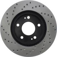 Stoptech - StopTech Sport Cryo Cross Drilled Brake Rotor Front Left 128.46061CL - Image 4