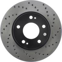 Stoptech - StopTech Sport Cryo Cross Drilled Brake Rotor Front Left 128.46061CL - Image 5