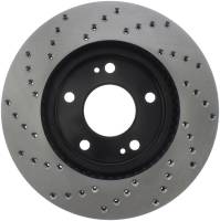 StopTech Sport Cross Drilled Brake Rotor Front Left 128.46061L