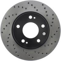 Stoptech - StopTech Sport Cross Drilled Brake Rotor Front Left 128.46061L - Image 2