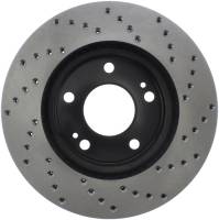 Stoptech - StopTech Sport Cross Drilled Brake Rotor Front Right 128.46061R - Image 2