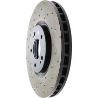 Stoptech - StopTech Sport Cryo Cross Drilled Brake Rotor Front Right 128.46064CR - Image 2