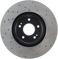 Stoptech - StopTech Sport Cross Drilled Brake Rotor Front Right 128.46064R - Image 2