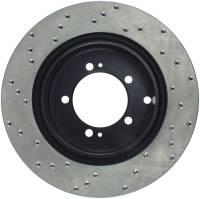 Stoptech - StopTech Sport Cross Drilled Brake Rotor Rear Left 128.46065L - Image 2