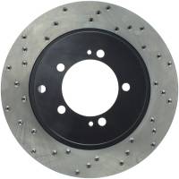 StopTech Sport Cross Drilled Brake Rotor Rear Right 128.46065R