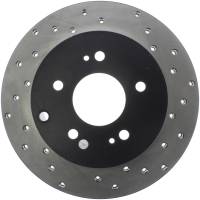 Stoptech - StopTech Sport Cross Drilled Brake Rotor Rear Left 128.46072L - Image 1