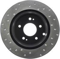 Stoptech - StopTech Sport Cross Drilled Brake Rotor Rear Left 128.46072L - Image 2