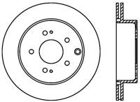 StopTech Sport Cross Drilled Brake Rotor Rear Right 128.46072R