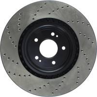 Stoptech - StopTech Sport Cryo Cross Drilled Brake Rotor Front Left 128.46076CL - Image 3