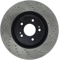 Stoptech - StopTech 08-16 Mitsubishi Lancer Sport Drilled Left Front Rotor - 128.46076L - Image 2