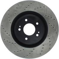 StopTech Sport Cross Drilled Brake Rotor Front Right 128.46076R