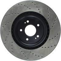 Stoptech - StopTech Sport Cross Drilled Brake Rotor Front Right 128.46076R - Image 2