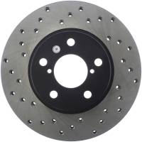 Stoptech - StopTech Sport Cross Drilled Brake Rotor Front Right 128.47010R - Image 2