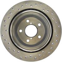 Stoptech - StopTech Sport Cross Drilled Brake Rotor Rear Left 128.47013L - Image 2