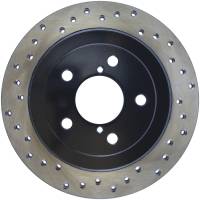 StopTech Sport Cross Drilled Brake Rotor Rear Right 128.47013R