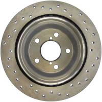 Stoptech - StopTech Sport Cross Drilled Brake Rotor Rear Right 128.47013R - Image 2