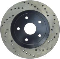 StopTech Sport Cross Drilled Brake Rotor Front Left 128.47014L