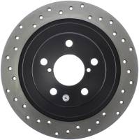 Stoptech - StopTech Sport Cross Drilled Brake Rotor Rear Right 128.47017R - Image 2