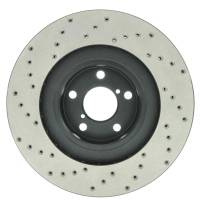 Stoptech - StopTech Sport Cryo Cross Drilled Brake Rotor Front Left 128.47018CL - Image 2