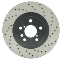 Stoptech - StopTech Sport Cryo Cross Drilled Brake Rotor Front Left 128.47018CL - Image 3